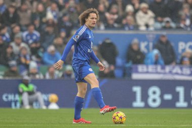 Leicester City 'nin Wout Faes' i Premier League maçında Leicester City, King Power Stadyumu 'nda Arsenal' e karşı, 15 Şubat 2025