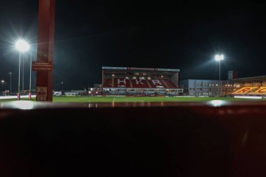 Sewell Group Craven Parkı 'nın, Betfred Süper Lig Raundu' nun önünde Hull KR, Castleford Tigers 'a karşı Sewell Group Craven Park, Kingston üzerine Hull, Birleşik Krallık' ta 14 Şubat 2025 'te oynanan karşılaşma öncesi genel bir görüntüsü.