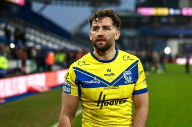 Warrington Wolves 'un Toby King' i Betfred Süper Lig 1. Raundunda Huddersfield Giants, Warrington Wolves 'a karşı John Smith Stadyumu, Huddersfield, İngiltere, 16 Şubat 2025
