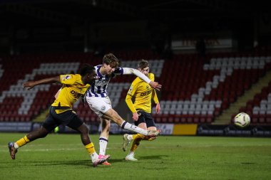 West Bromwich Albion takımının oyuncusu Harry Whitwell, Premier League 2 U21 'den Wolverhampton Wanderers U21 - West Bromwich Albion U21 maçında 17 Şubat 2025' te Aggborough Stadyumu, Kidderminster, İngiltere 'de gol atma şansı yakaladı.