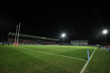 DIY Kitchens Stadyumu, Betfred Süper Lig 2. raundu öncesinde Wakefield Trinity vs Hull KR ile DIY Kitchens Stadyumu, Wakefield, İngiltere, 20 Şubat 2025