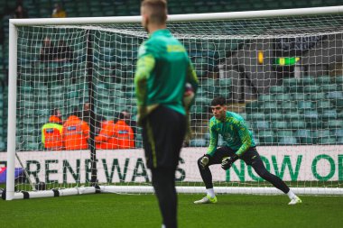 Maç öncesi hazırlık maçı Norwich City - Stoke City maçı sırasında Norwich Road, Norwich, İngiltere, 22 Şubat 2025