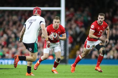 Galler 'den Gareth Anscombe, 2025 Guinness maçında 6 ülke, 22 Şubat 2025' te Principality Stadyumu 'nda İrlanda' ya karşı Galler maçı yaptı.