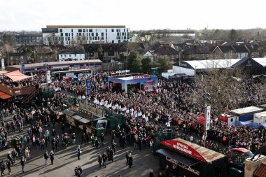 İngiliz oyuncular 2025 Guinness 6 Milletler maçı sırasında İngiltere İskoçya 'ya karşı Allianz Stadyumu, Twickenham, Birleşik Krallık, 22 Şubat 2025