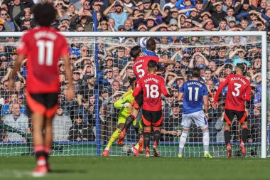 Everton 'dan Abdoulaye Doucour Premier League maçında Everton Manchester United' a karşı Goodison Park, Liverpool 'da 22 Şubat 2025' te oynanan maçta 2-0 berabere kaldı.