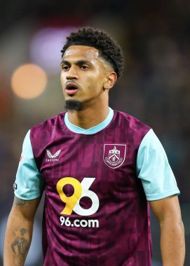 Burnley takımından Marcus Edwards, Burnley ile Sheffield maçında 21 Şubat 2025 'te oynanan Turf Moor, Burnley, İngiltere maçında.