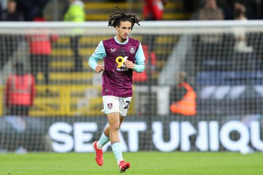 Burnley 'den Hannibal Mejbri Gökyüzü İddia Şampiyonası maçında Burnley Sheffield' e karşı Çarşamba günü Birleşik Krallık 'ın Burnley kentindeki Turf Moor' da, 21 Şubat 2025