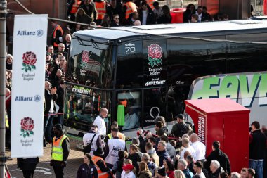 İngiltere milli takımı antrenörü 2025 Guinness 6 milli maçı sırasında İngiltere ile İskoçya arasındaki Allianz Stadyumu, Twickenham, Birleşik Krallık, 22 Şubat 2025