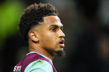 Burnley takımından Marcus Edwards, Burnley ile Sheffield maçında 21 Şubat 2025 'te oynanan Turf Moor, Burnley, İngiltere maçında.
