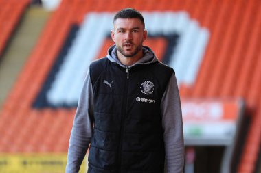 Blackpool 'dan Richard O' Donnell, 21 Şubat 2025 'te Bloomfield Road, Blackpool' da oynanan Blackpool - Crawley Town maçı öncesinde geldi.