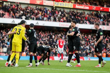 West Ham United, 22 Şubat 2025 tarihinde Birleşik Krallık 'taki Emirates Stadyumu' nda oynanan Premier League maçının ardından kazanılan zaferi kutladı.