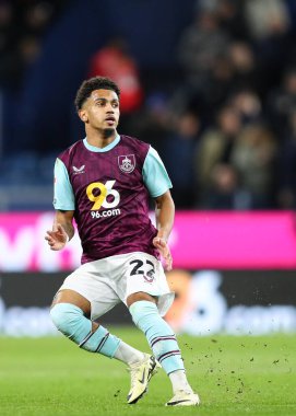 Burnley takımından Marcus Edwards, Burnley ile Sheffield maçında 21 Şubat 2025 'te oynanan Turf Moor, Burnley, İngiltere maçında.