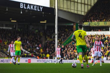 Norwich City 'den Shane Duffy 22 Şubat 2025' te Norwich City, Norwich City 'ye karşı Stoke City' de oynanan maçta