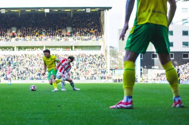 Norwich City 'den Marcelino Nez 22 Şubat 2025' te Norwich City, Norwich City 'ye karşı Stoke City' de oynanan Gökyüzü İddia Şampiyonası maçında