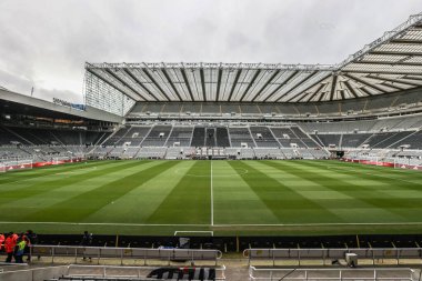Premier Lig karşılaşması öncesinde St. James Park 'ın genel görünümü Newcastle United ile Nottingham Ormanı arasındaki St. James' s Park, Newcastle, İngiltere, 23 Şubat 2025
