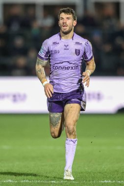Hull KR 'dan Oliver Gildart Betfred Süper Lig 2. raundunda Wakefield Trinity vs Hull KR' a karşı DIY Kitchens Stadyumu, Wakefield, İngiltere, 20 Şubat 2025