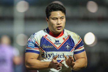 Wakefield Trinity 'den Mason Lino Betfred Süper Lig 2. raundunda Wakefield Trinity vs Hull KR' a karşı DIY Kitchens Stadyumu, Wakefield, İngiltere, 20 Şubat 2025