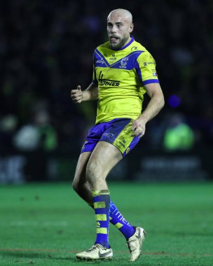 Warrington Wolves 'dan James Harrison Betfred Süper Lig 2. Raundunda Warrington Wolves, Catalans Dragons' a karşı Luke Littler Stadyumu, Warrington, İngiltere, 21 Şubat 2025