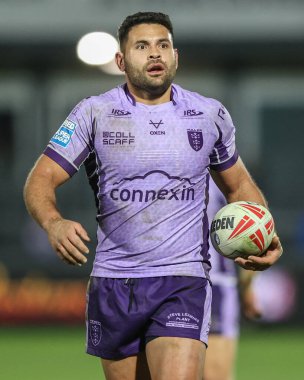 Hull KR 'dan Rhyse Martin Betfred Süper Lig 2. raundunda Wakefield Trinity vs Hull KR' a karşı DIY Kitchens Stadyumu, Wakefield, İngiltere, 20 Şubat 2025