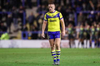 Warrington Wolves 'tan Ben Currie Betfred Süper Lig 2. Raundunda Warrington Wolves, Catalans Dragons' a karşı Luke Littler Stadyumu, Warrington, İngiltere, 21 Şubat 2025