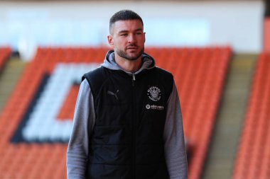 Blackpool 'dan Richard O' Donnell, 21 Şubat 2025 'te Bloomfield Road, Blackpool' da oynanan Blackpool - Crawley Town maçı öncesinde geldi.