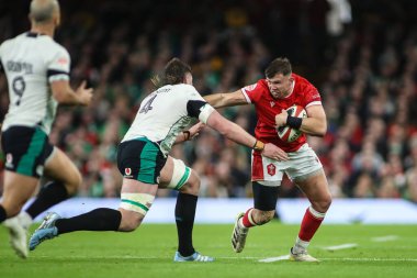 Galler 'den Elliot Dee, 22 Şubat 2025 tarihinde İngiltere' nin Cardiff şehrindeki Principality Stadyumu 'nda oynanan 2025 Guinness 6 Milletli Galler - İrlanda maçında bir çıkış yaptı.