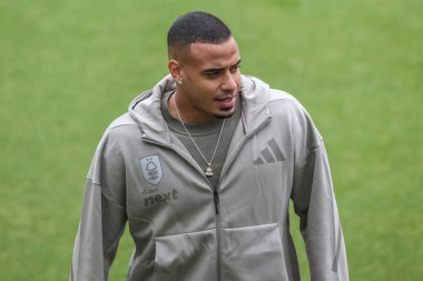 Nottingham Ormanı 'ndan Murillo, Premier Lig maçı sırasında St.James' s Park, Newcastle, İngiltere 'de oynanan Newcastle United - Nottingham Forest maçına geldi.