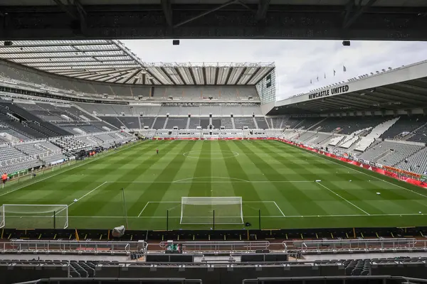 Premier Lig karşılaşması öncesinde St. James Park 'ın genel görünümü Newcastle United ile Nottingham Ormanı arasındaki St. James' s Park, Newcastle, İngiltere, 23 Şubat 2025