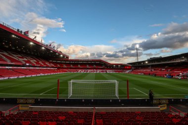 Premier Lig maçında The World Famous City Ground 'un genel görünümü Nottingham Forest' a karşı Arsenal City Ground, Nottingham, Birleşik Krallık, 26 Şubat 2025