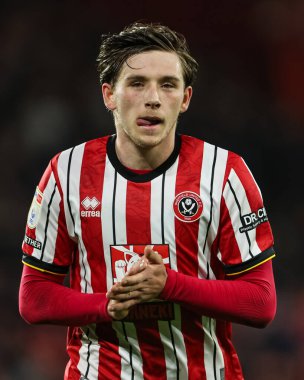 Sheffield United takımından Sydie Peck 24 Şubat 2025 'te Bramall Lane, Sheffield, İngiltere' de Sheffield United 'a karşı oynadığı maçta