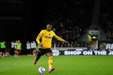 Wolverhampton Wanderers takımından Nlson Semedo, Wolverhampton Wanderers 'a karşı 25 Şubat 2025' te oynanan Premier League maçında