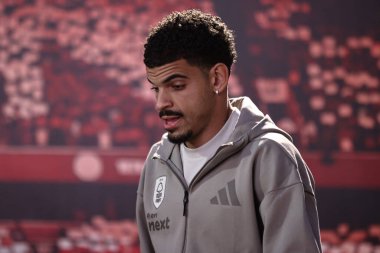 Nottingham Ormanı 'ndan Morgan Gibbs-White, Nottingham Forest' a karşı Arsenal Premier Lig maçı sırasında İngiltere 'nin Nottingham şehrinde 26 Şubat 2025' te görülüyor.