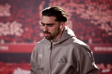 Nottingham Ormanı 'ndan Jota Silva Premier Lig maçı sırasında Nottingham Forest, Arsenal' e karşı 26 Şubat 2025 'te Nottingham, İngiltere' de oynandı.