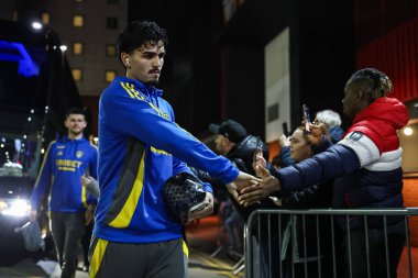 Leeds United takımından Pascal Struijk, 24 Şubat 2025 'te İngiltere' nin Bramall Lane kentinde oynanan Sheffield United ile oynanan Sky Bet Şampiyonası karşılaşması öncesinde geldi.