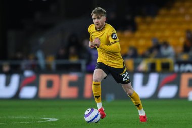 Wolverhampton Wanderers takımından Tommy Doyle, Wolverhampton Wanderers ile Molineux, Wolverhampton, Birleşik Krallık 'ta 25 Şubat 2025' te oynanan Premier League maçında...