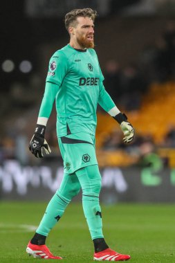 Wolverhampton Wanderers 'dan Jos S Premier League maçında Wolverhampton Wanderers, Fulham' a karşı Molineux, Wolverhampton, İngiltere, 25 Şubat 2025