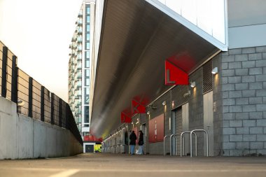 The Gtech Community Stadyumu 'nun Premier League maçından önceki ayrıntılı görüntüsü Brentford Everton' a karşı Gtech Community Stadyumu, Londra, 26 Şubat 2025