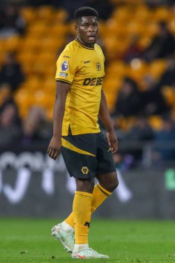 Wolverhampton Wanderers 'dan Marshall Munetsi Premier League maçı sırasında Wolverhampton Wanderers Fulham' a karşı Molineux, Wolverhampton, İngiltere, 25 Şubat 2025