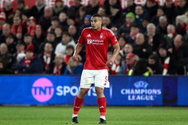 Nottingham Ormanı 'ndan Murillo Premier Lig maçı sırasında Nottingham Forest, Arsenal' e karşı City Ground, Nottingham, Birleşik Krallık, 26 Şubat 2025
