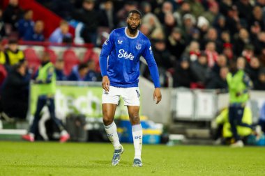 Everton 'dan Beto Premier League maçı sırasında Brentford Everton' a karşı Gtech Community Stadyumu, Londra, Birleşik Krallık, 26 Şubat 2025