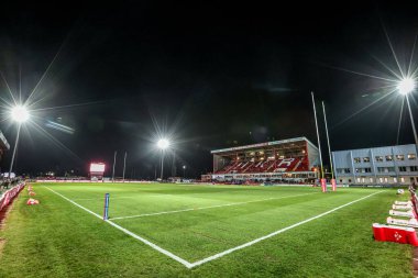 Sewell Group Craven Parkı 'nın genel görünümü Betfred Süper Lig Turu 3 Hull KR, Sewell Group Craven Park' ta Salford Red Devils 'e karşı, 27 Şubat 2025 tarihinde Kingston on on on on Hull, Birleşik Krallık
