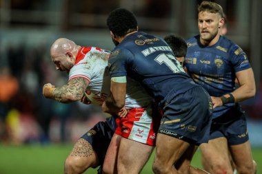 Hull KR 'dan Sam Luckley, 27 Şubat 2025' te İngiltere 'nin Hull kentindeki Sewell Group Craven Park' ta oynanan Betfred Süper Lig 3. Hull KR-Salford Red Devils karşılaşmasında Salford Red Devils 'in Kallum Watkins' i yendi.