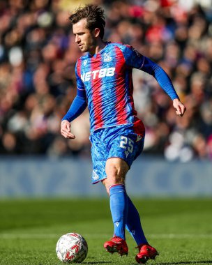 Kristal Saray 'dan Ben Chilwell, 1 Mart 2025 tarihinde İngiltere' nin başkenti Londra 'daki Selhurst Park' ta oynanan 5.