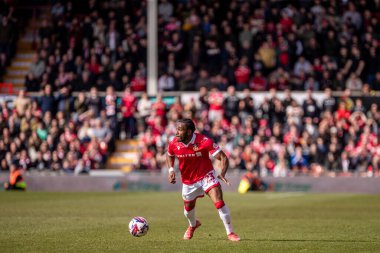 Wrexham 'dan Sebastien Revan, Wrexham - Bolton Wanderers maçında Wrexham - SToK Cae Ras, Wrexham, İngiltere 1 Mart 2025