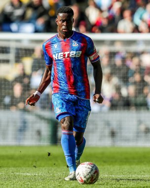 Kristal Saray 'dan Marc Guehi, 1 Mart 2025' te İngiltere 'nin Selhurst Park kentinde oynanan 5.