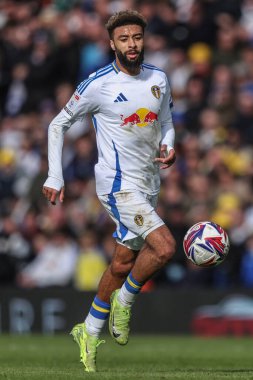 Leeds United 'ın Jayden Bogle' ı Sky Bet Şampiyonası maçında Leeds United, West Bromwich Albion 'a karşı Elland Road, Leeds, Birleşik Krallık' ta 1 Mart 2025