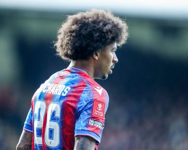 Kristal Saray 'dan Chris Richards, 1 Mart 2025' te İngiltere 'nin Selhurst Park kentinde oynanan 5.