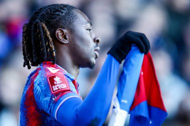 Kristal Saray 'dan Eberechi Eze, 1 Mart 2025' te İngiltere 'nin Selhurst Park kentinde oynanan 5.