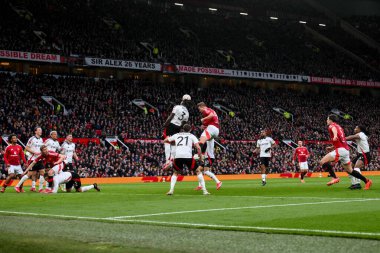 Fulham 'dan Calvin Bassey, 2 Mart 2025 tarihinde Birleşik Krallık' ın Old Trafford kentinde oynanan 5.