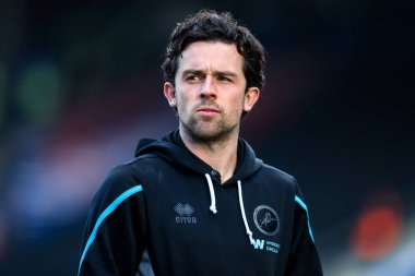 Millwall 'dan George Honeyman, 1 Mart 2025 tarihinde İngiltere' nin başkenti Londra 'daki Selhurst Park' ta oynanan 5.